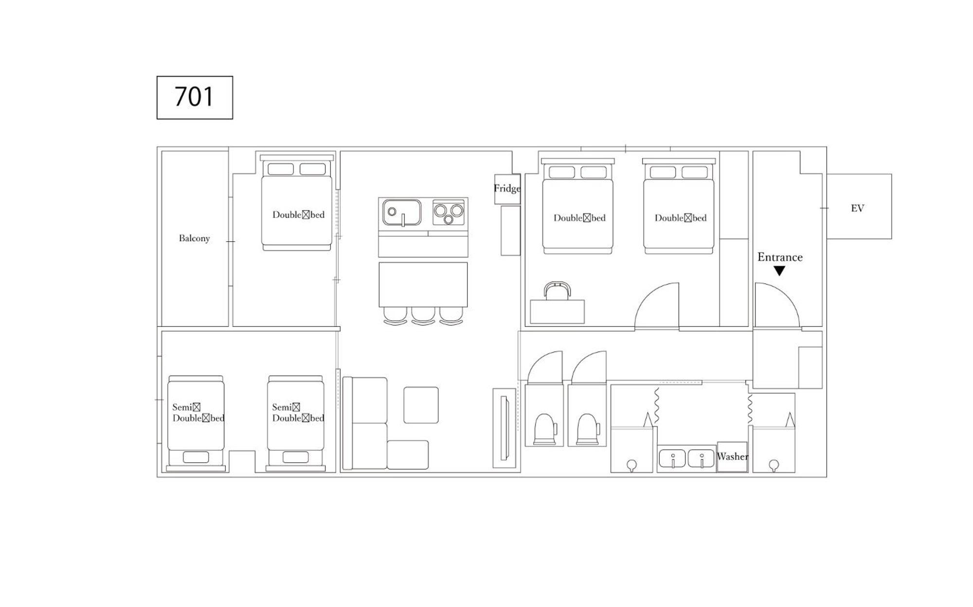 Apartament Eni Minamihorie Kaede Osaka Zewnętrze zdjęcie